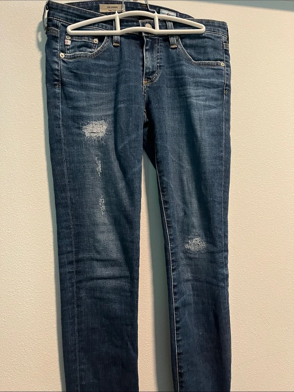 Ag Adriano Goldschmied Dark Blue Skinny Jeans - Picture 2 of 16
